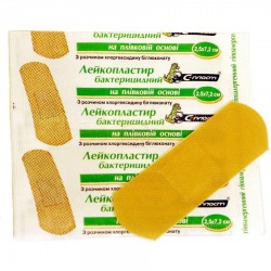 Лейкопластырь бактерицидный р. 2.5смх7.2см 1 шт.