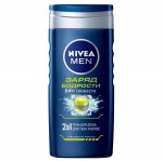 Гель для душа, Nivea (Нивея) 250 мл Бодрящий ментол