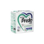 Прокладки гигиенические, Predo (Предо) 8 шт экстра лонг