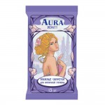 Салфетки влажные для интимной гигиены, Aura (Аура) 15 шт бьюти