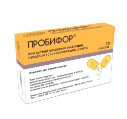 Пробифор пор. д/приема внутрь 500 млн.КОЕ 850 мг 30 шт.