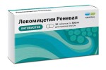 Левомицетин Реневал, таблетки покрытые пленочной оболочкой 500 мг 20 шт