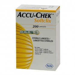 Ланцет стерильный, Accu-Chek (Акку-чек) 200 шт софткликс