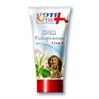 Крем детский 911 Ваша служба спасения Кидс Подорожник при ссадинах и ушибах 50 мл