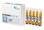 Кетопрофен, раствор для внутривенного и внутримышечного введения 50 мг/мл 2 мл 10 шт ампулы