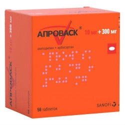 Апроваск табл. п/о пленочной 10 мг + 300 мг 56 шт.