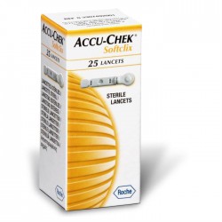 Ланцет стерильный, Accu-Chek (Акку-чек) 25 шт софткликс