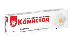 Камистад, гель для местного применения 20 мг/г+185 мг/г 10 г 1 шт