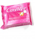 Салфетки влажные для интимной гигиены, Carefree (Кэфри) 20 шт